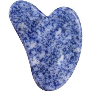 Professionele Gua Sha-massageapparaat voor binnenshuis: duurzaam kristal, multifunctioneel, lichtgewicht, klein huishoudelijk gezichtsgereedschap in hartvorm