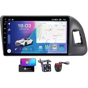 Android 13 QLED Autoradio voor Audi Q5 8R 2008-2017 - Ingebouwde DSP/Carplay/Android Auto - Camera + DVR - 9 inch 2 Din - Stuurbediening - FM AM RDS DAB Radio - BT 5.0(NF-7)