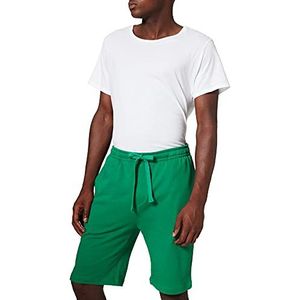 Urban Classics Heren Basic sweatshorts, korte joggingbroek voor heren, verkrijgbaar in vele verschillende kleuren, maten XS - 5XL, jonglegreen, XXL