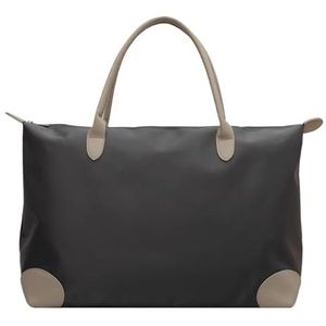 Dameshandtas, handtas van Oxford-stof, reistas for weekendtrips, waterdichte reistas met grote capaciteit (Color : Grey travel bag)