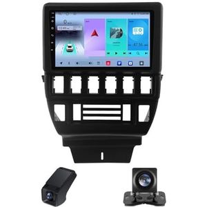 Carplay autoradio 2 Din geldt voor LADA Niva 1993-2020 met Android Auto Bluetooth 9 inch touchscreen autoradio met FM-radio/RDS DSP GPS stuurwielbediening+ achteruitrijcamera(C10 Pro)