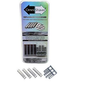 OmniShaver Vervangend scheermespatroon, vervangende scheercartridge, vervangende cartridgeset