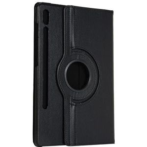 360 Graden Roterende Flip Stand Tablet Case Geschikt for Samsung Galaxy Tab S9 S8 Ultra S7 S8 S9 Plus S7 FE Case (Color : Black, Size : For Galaxy Tab S9 Ultra)