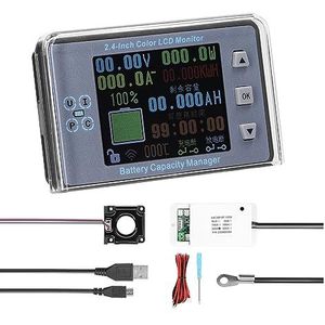 Auto-accutester, VAC8810F 300A Batterij Coulometer Draadloze Ampèremeter Voltmeter Batterij Power Detector Batterij Capaciteit Tester Batterij Monitor voor motorfiets, vrachtwagen, boot, camper, marin