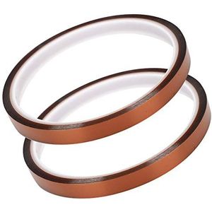 2 STKS Plakband, Uitstekende Hittebestendigheid Etsen Hittebestendige Tape, voor Transformator Electromotor(8mm)