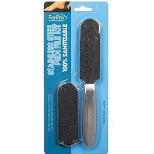 For Pro Roestvrij staal Pedicure File Kit