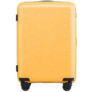 Koffer Eenvoudige bagage Waterdichte harde bagagekoffer Milieu Pp-koffer Alle aluminium trolleybagage Unisex-koffers lichtgewicht