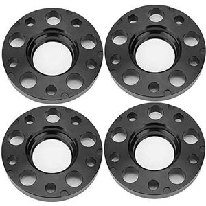 Spoorverbreding Spoorplaten M12x1.5 Hub Centric Spoorverbreders Verspringende Kit Fit Voor Bmw 1 3 5 6 7 Serie E82 E30 E36 E60 Met Lug Bouten(Blauw)