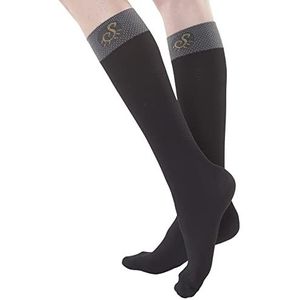 Solidea ACTIVE ENERGY UNISEX Gambaletti a compressione graduata 12/15 mmHg colore Nero Art. 0441A5 Size XXL