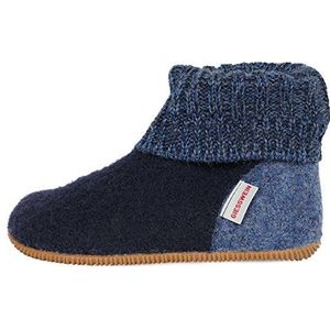 Giesswein Wildpoldsried Kids Uniseks-kind Hoge Pantoffels, Ocean, 26 EU