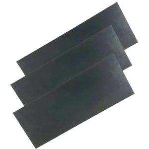 Metallische folie, 1 stuk 65Mn mangaanlegering veerstaal gebluste plaat, meerdere maten, dikte 0,1-4 mm(0.7X200X300MM)