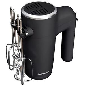 Gastronoma Handmixer - 500W - 6 snelheden en turbofunctie - 18200002 - Zwart