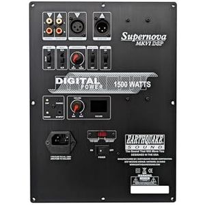 Earthquake Sound Supernova AMP-MKVI-DSP Class D Plateamp met afstandsbediening en oog