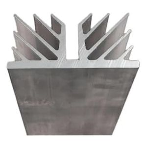FULIMEI DIY Radiator Aluminium Heatsink for Versterker Elektronische Warmteafvoer Cooling Cooler 150 * 75 * 260mm Koellichaam