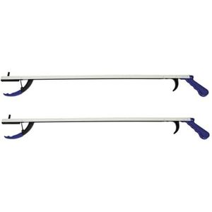Blue Jay An Elite Healthcare Brand Lichtgewicht grijper - 32 inch. [Pack van 2] | Lange handheld grijper gereedschap, duurzaam gebouwd, opvouwbaar bereik met een magnetische tip | Eenvoudig te