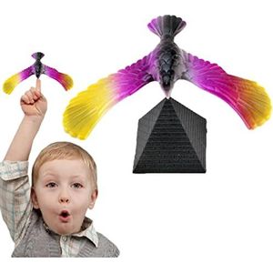 2 stuks vogel speelgoed - piramide combinatie set balancerende vogel voor vinger - natuurwetenschap nieuwigheid adelaar truc feest voor kinderen kinderen decompressie volwassenen kantoor desktop kot-au