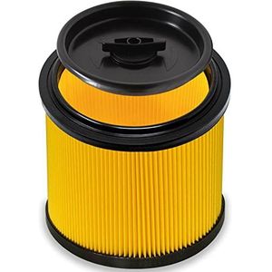 Parkside Vouwfilter met bajonetdeksel voor natte en droge stofzuiger PNTS 1300 B2 IAN 69502 (zonder stalen binnenvlechtwerk, flexibele uitvoering)