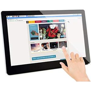 Waveshare Raspberry Pi 11.6inch IPS 1920x1080 Resolution Capacitive Touch Screen LCD with Hard case Support BB Black, Computer Monitor for Windows 10/8.1/8/7,Game Consoles for XBOX360 PS4 Switch