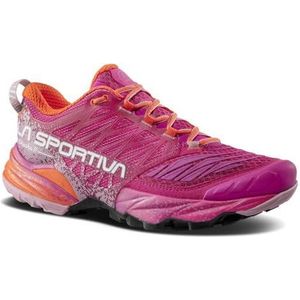 LA SPORTIVA Akasha II Trailrunningschoenen voor dames, 411322 Springtime Cherry Tomato, 5 2/3 UK / 39