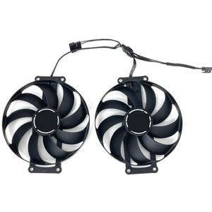 90mm 6Pin CF9010U12D T129215SU Koelventilator voor ASUS voor DUAL RTX 3060 TI 8G MINI V2 LHR Grafische Kaart(Black 2-Fan CF)