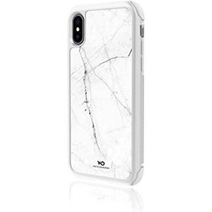 White Diamonds ""Tough Marble"" beschermhoes voor Apple iPhone X/Xs, licht, kunststof, wit