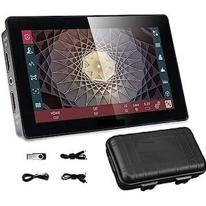 Cameramonitor, LH5P II 5,5"" 2200NIT Full HD 4K-touchscreenmonitor Metalen frame(LH5P II Standard)