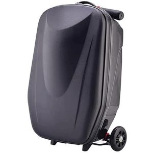 Koffer Skateboard Trolleybagage Aluminium bagage 2-in-1 koffer Waterdichte koffers Harde bagage Koffer Handbagage lichtgewicht