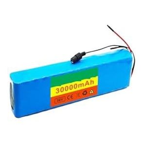 10s3p 36v 30ah Ebike Batterij 18650 Lithium Batterijen 350w 500w for Elektrische Scooter High Power Motorfiets elektrische (Color : 1, Size : 20ah battery pack T plug)