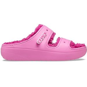 Crocs Klassieke Cozzzy sandaalslipper, uniseks, Taffy Roze, 36/37 EU