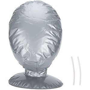 Opblaasbaar Mannequin Hoofd, PVC Display Model voor Hoeden, Pruiken, Maskers en Haarstukjes, Professionele Etalage Display