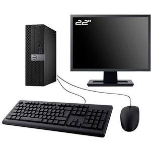 DELL PC Optiplex 5050 SFF Display 22 inch Intel G4400 RAM 64 GB SSD 960 GB W11 WiFi (gereviseerd)
