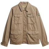 Superdry - Klassieke Werkjas - Zwart - Katoen - Glitterborduurwerk