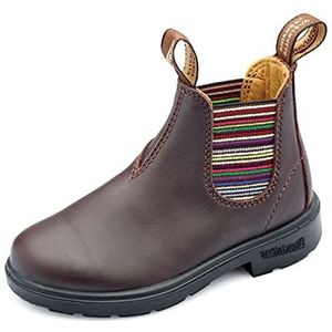 Blundstone Classic 1413 Enkellaarsjes voor kinderen, uniseks, Bruin Bruin Gestript, 10 UK