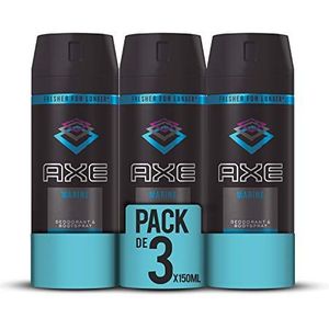 AXE, Deodorant Marine 3 x 150 ml