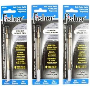 Fisher Space Pen 3 Balpen Refill Blauw Medium