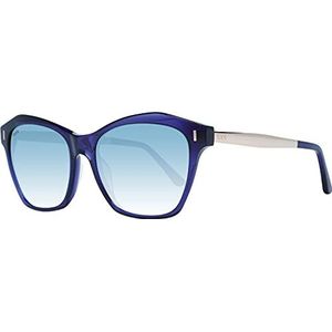 TOD'S Tod'S zonnebril TO0169 Cateye zonnebril 55, blauw