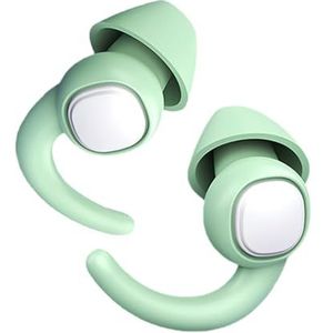 1 Paar Slaap-Oordopjes Met 2 Opbergdozen - Wasbaar, Ruisonderdrukkend, Dubbellaags Beschermend, Geluidsdicht Siliconen