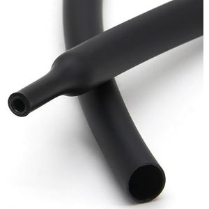 Krimpkous, Transparante draadwikkelconnector 2:1 verhouding 1 meter lengte(Black,14mmX1meter)