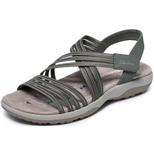 Skechers Reggae Slim-Sunnyside 2.0 damessandalen, Olijf blad voor mij Leaf It To Me, 35 EU