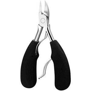 nagelknipper, Nagelknippers Nagelcorrectie Dikke nagels Ingegroeide teennagels Kniptangen Kniptangen Pedicureverzorgingsgereedschap(Black)