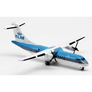 Schaalmodel Vliegtuig Legering Collectible Vliegtuig Cadeau 1:400 Voor KLM Exel ATR42-300 Diecast Vliegtuigmodel Vliegtuig Collectie