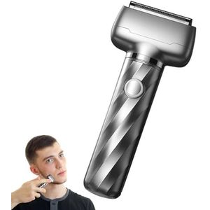 Elektrisch scheerapparaat voor heren | Elektrische scheerapparaat - Nat en droog gebruik, waterdichte gezichtstrimmer, oplaadbare scheerapparaten voor mannen, elektrische scheerapparaten voor