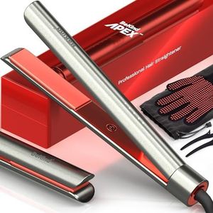 Bekind Apex 2-in-1 stijltang en krultang voor alle kapsels, snel opwarmen, temperatuurgeheugen, cadeau voor meisjes en vrouwen, gelimiteerde editie (Galaxy grijs)