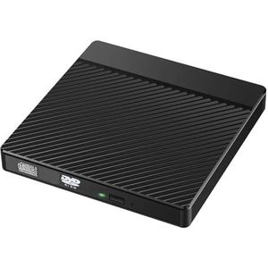 USB 3.0 Type-C 2 In1 Externe DVD/CD-brander Brander Lezer Speler Hoge Snelheid Gegevensoverdrachtrecorder For Laptop PC Desktop Heldere Beeldkwaliteit Stabiele Audio