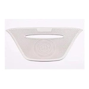 Autodeur Luidsprekers Stereo Versieren Cover Speaker Trim Cover Staal Voor EEN CLA GLA Klasse W176 X156 C117 Beschermende strips(Center Silver9)