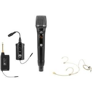 OMNITRONIC FAS Two + Dyn draadloze microfoon + BP + headset 660-690MHz