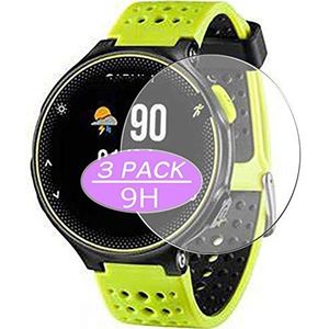 Vaxson 3-Pack Gehard Glas Screen Protector Compatibel met Garmin Forerunner 235, Film Protectors 9H Beschermende Film Smartwatch Smart Horloge