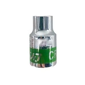 Autoreparatiegereedschap 1/2 inch groene riemdop, elektrische sleutel met pruimenbloesemmotief, enkele dop(10mm)