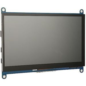 BROLEO Touchscreen-monitor, PCB LCD 17,8 cm (7 inch) capacitief touchscreen, 1024 x 600, HD-multimedia-interface met vijf-punts touch, 1,4 b, voor pc (displaymodule)
