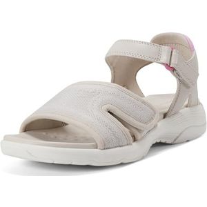 Easy Spirit Tayton2 platte sandaal voor dames, Kaki, 43 EU